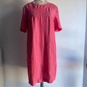 Burberry Brit Silk Sheath Dress